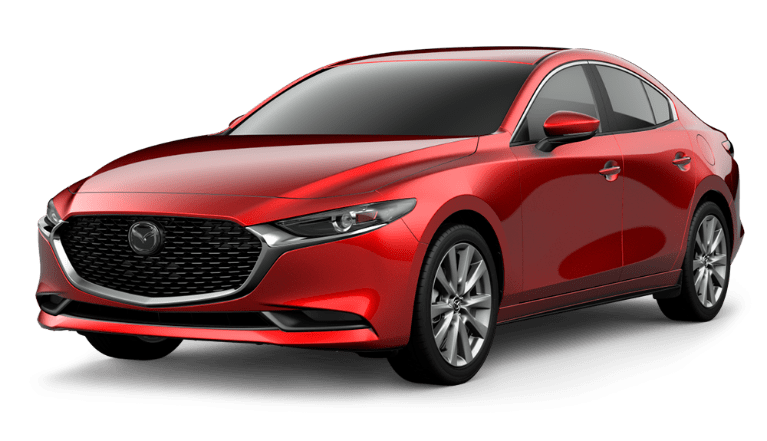 2021 Mazda3 Sedan Soul Red Crystal Metallic | Menke Mazda in Schofield WI