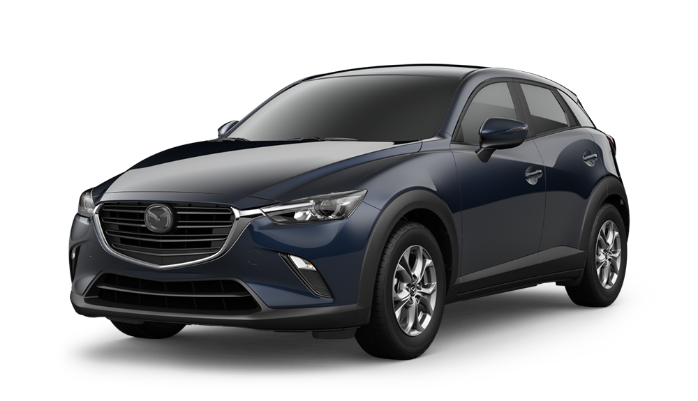 2021 Mazda CX-3 Deep Crystal Blue Mica | Menke Mazda in Schofield WI
