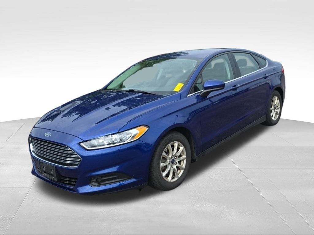 Used 2016 Ford Fusion S with VIN 3FA6P0G7XGR352270 for sale in Schofield, WI