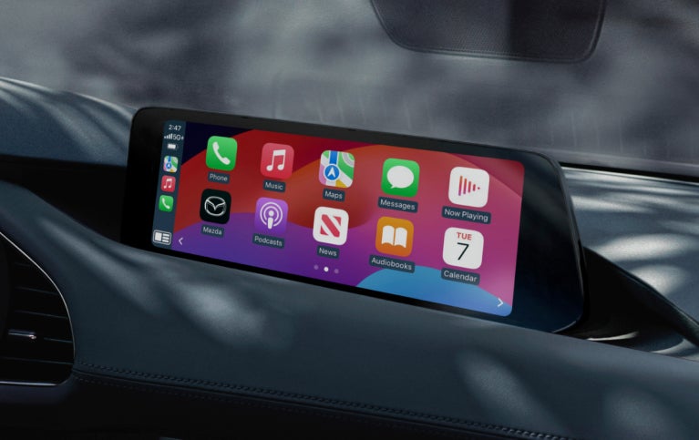 2025 Mazda 3 Sedan -Apple CarPlay Integration Feature | Menke Mazda in Schofield WI